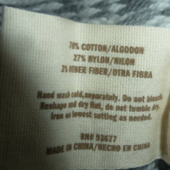 Decree Knit Button Cardigan Sweater -Deer Reindeer Snowflake Winter theme Sz XXL - Picture 10 of 12